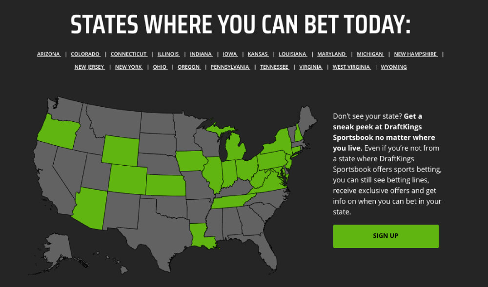 draftkings states